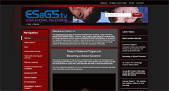 Desktop Screenshot of esags.tv